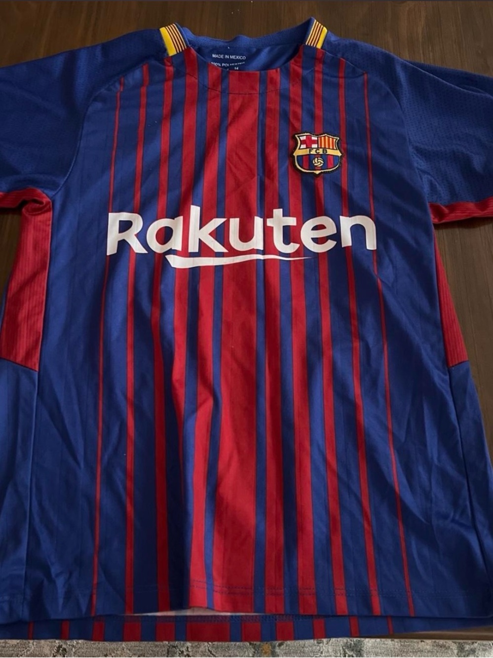 Youth XL Lionel Messi Barcelona 2012 Home Jersey